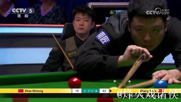斯诺克英锦赛-张安达6-2赵心童 连续三年晋级八强